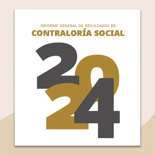 Aviso Informe Contraloría Social 2024