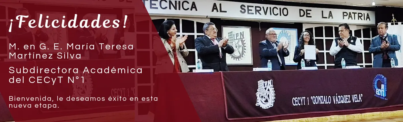 Nombramiento para Subdirección Académica 