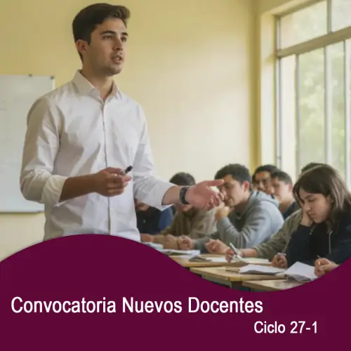 Convocatoria Nuevos Docentes 27-1