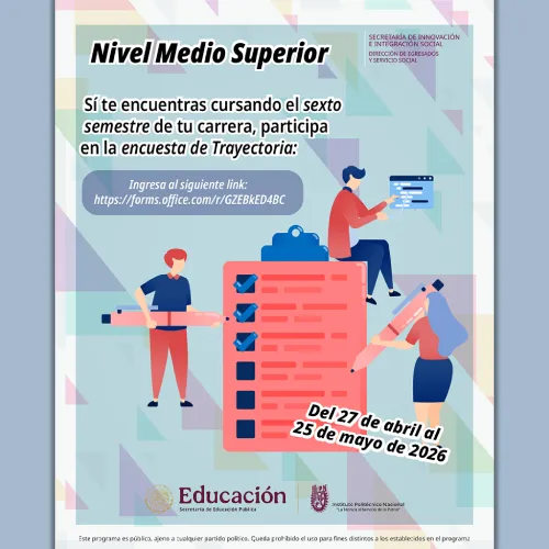 Convocatoria Estudio de Trayectoría 2026