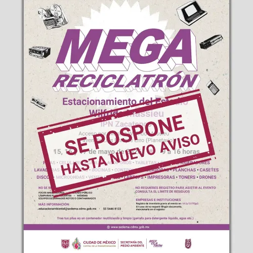 Campaña de Mega Reciclatrón IPN 2026